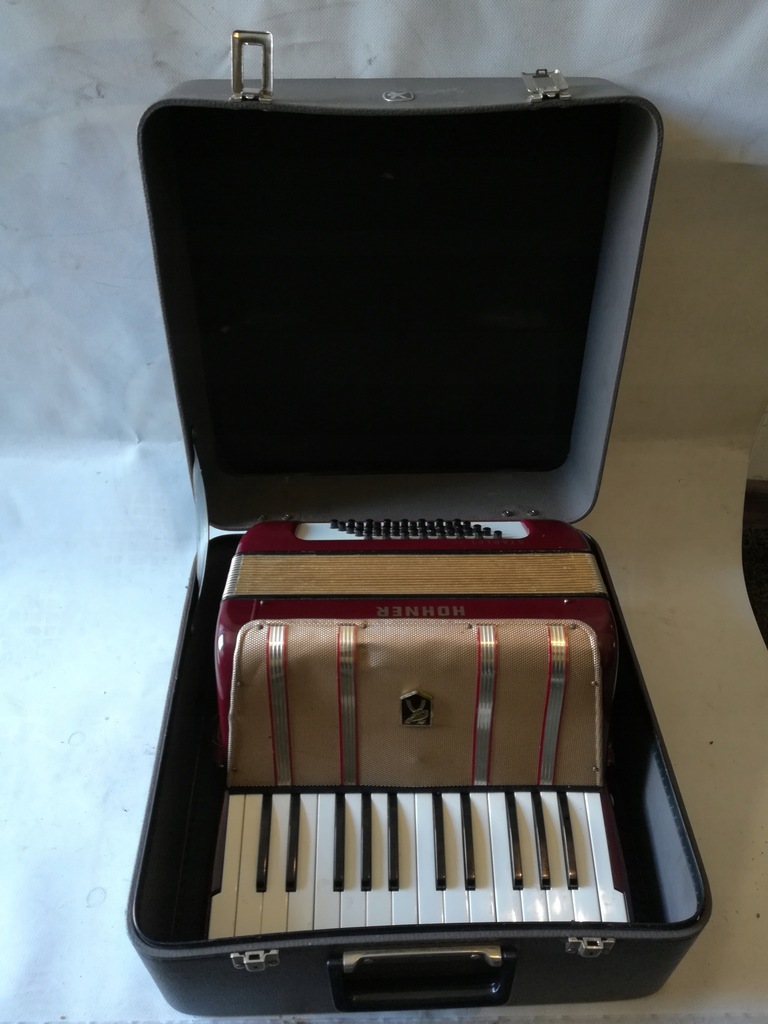 AKORDEON HOHNER STARLET 40 + FUTERAŁ STAN DB GWR