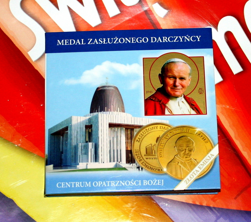 Medal Zasłużonego Darczyńcy ZŁOTA EMISJA