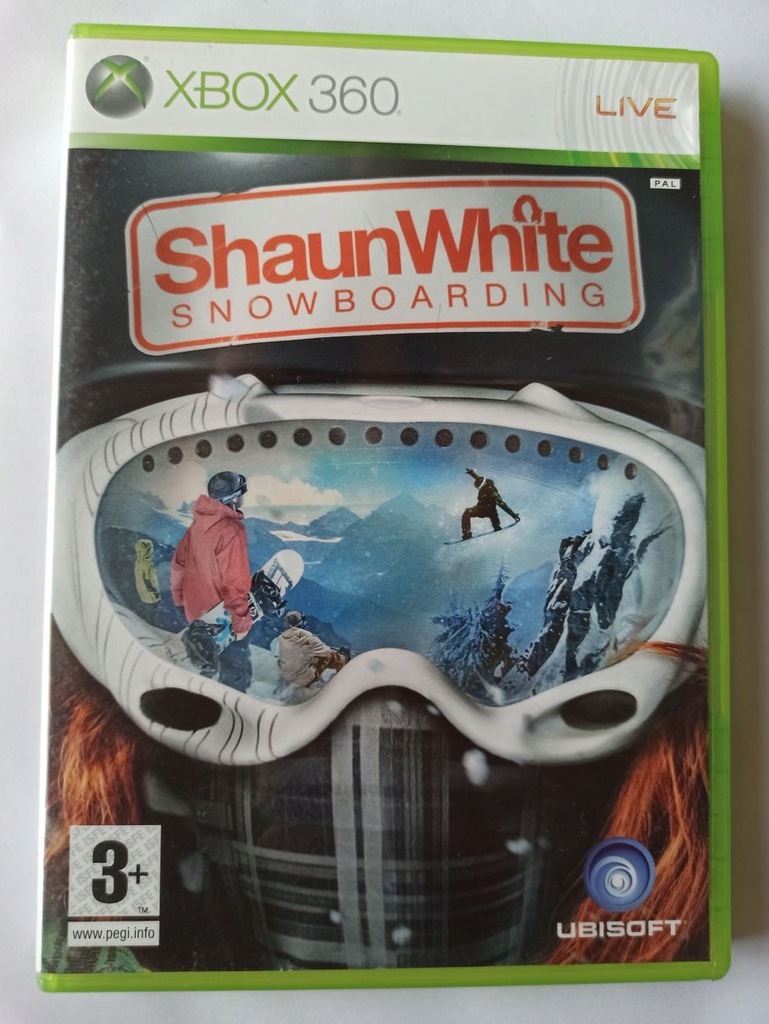 SHAUN WHITE SNOWBOARDING XBOX 360 X360