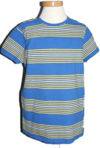 REBEL koszulka bawełniana w prążek 140 cm