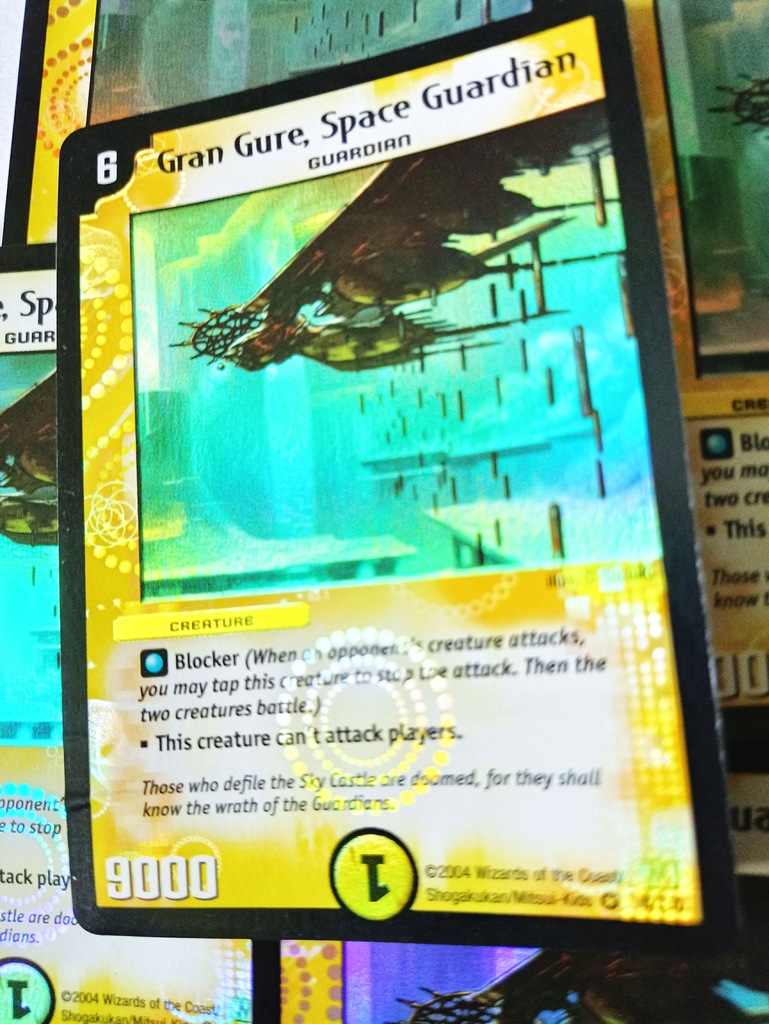 *DM-01 DUEL MASTERS - GRAN GURE, SPACE GUARDIAN !!