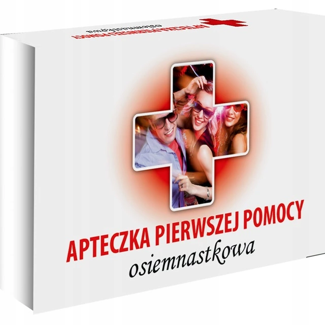 Propaganda APTECZKA PIERWSZEJ POMOCY OSIEMNASTKOWA