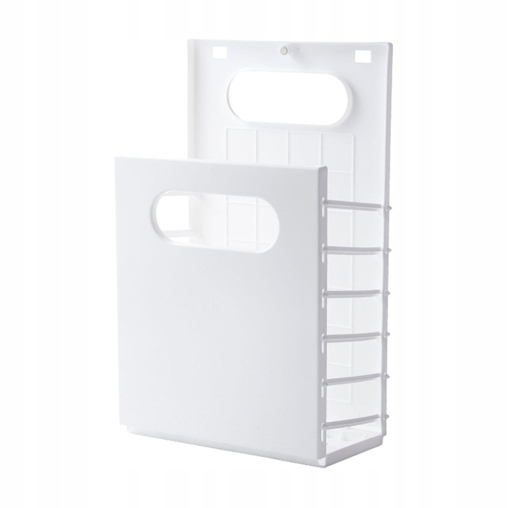 Przenośny kosz na pranie brudne ubrania biały