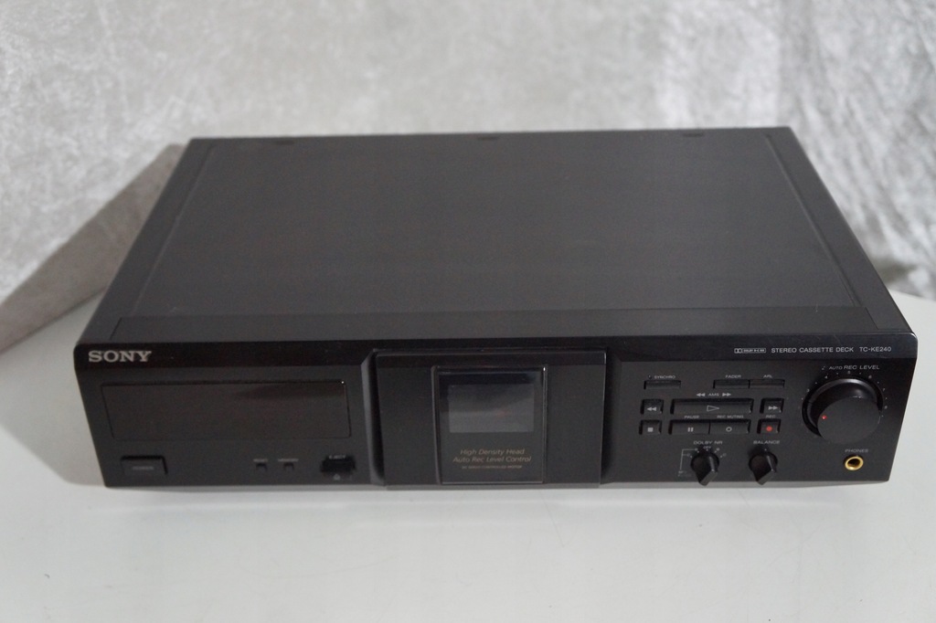 Купить Кассетный магнитофон Sony TC-KE240, черный: отзывы, фото и ...