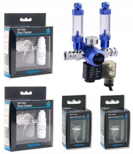 Podwójny zestaw CO2 Aquario BLUE TWIN Professional