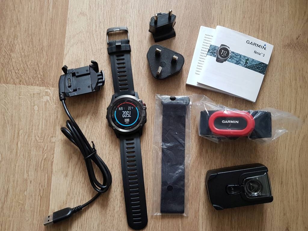 Nowy Zegarek Garmin Fenix 3 z paskiem HRM