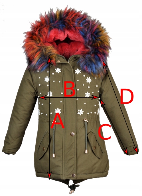 Купить Зимняя куртка BQ-828ZR16 FUR POLAR размер 152/158: отзывы, фото, характеристики в интерне-магазине Aredi.ru