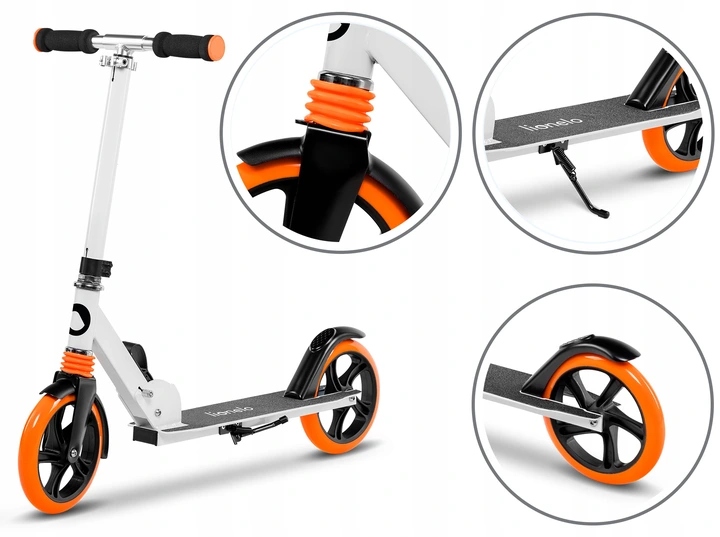 DUŻA SKŁADANA HULAJNOGA Z AMORTYZACJA LINOELO