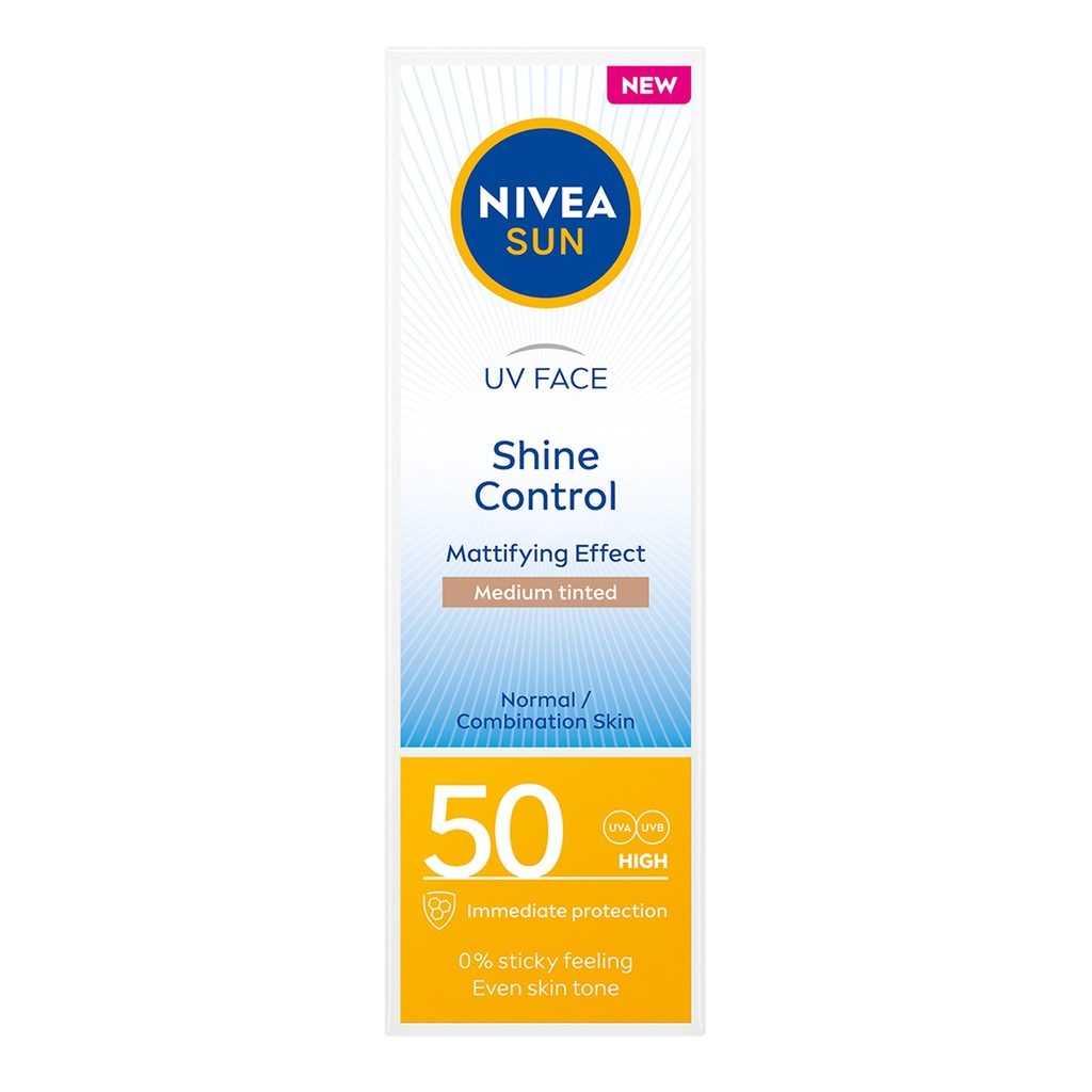 Shine Control matujący krem do twarzy SPF 50b