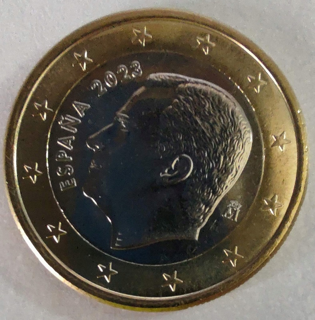 0847 - Hiszpania 1 euro, 2023