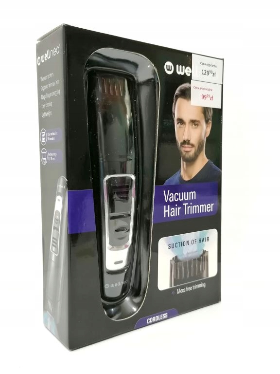 wellneo vacuum hair trimmer