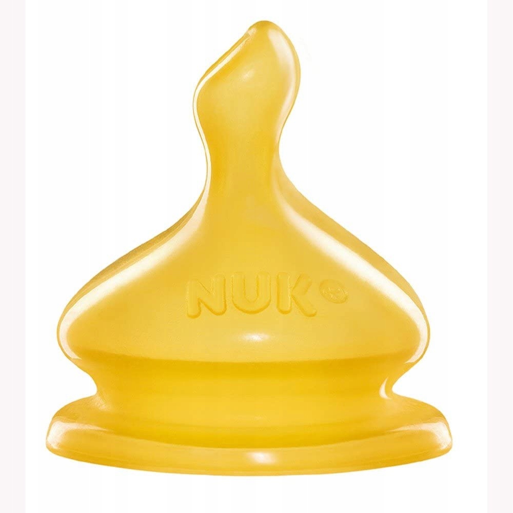 Nuk First Choice+ Lateksowy smoczek 0-6 msc 2szt
