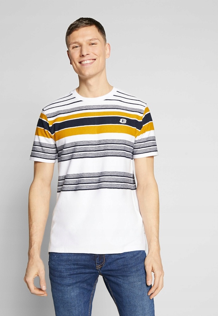 BEN SHERMAN T-SHIRT Z NADRUKIEM MĘSKI M 1BAC