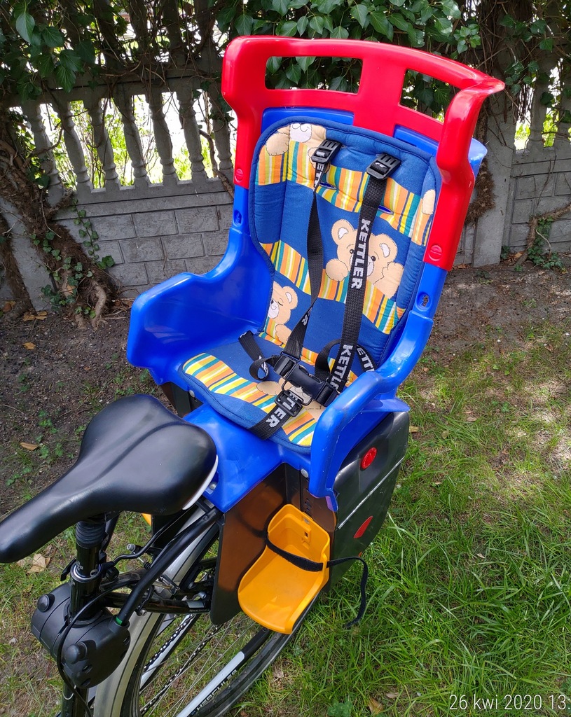 Fotelik rowerowy Kettler Teddy 22 kg Germany 9340200215