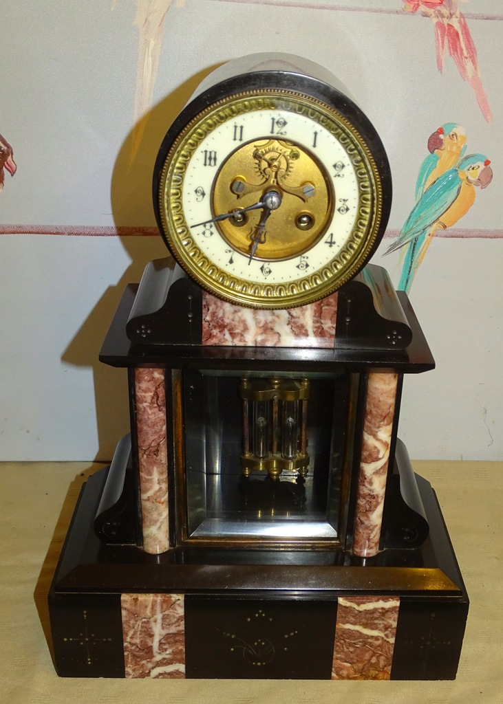 Zegar wychwytem brocota SPRAWNY WAHADŁO Z RTĘCIĄ 12620289743