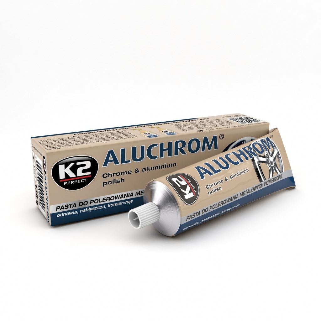 K2 ALUCHROM PASTA POLERSKA DO ALUMINIUM CHROM