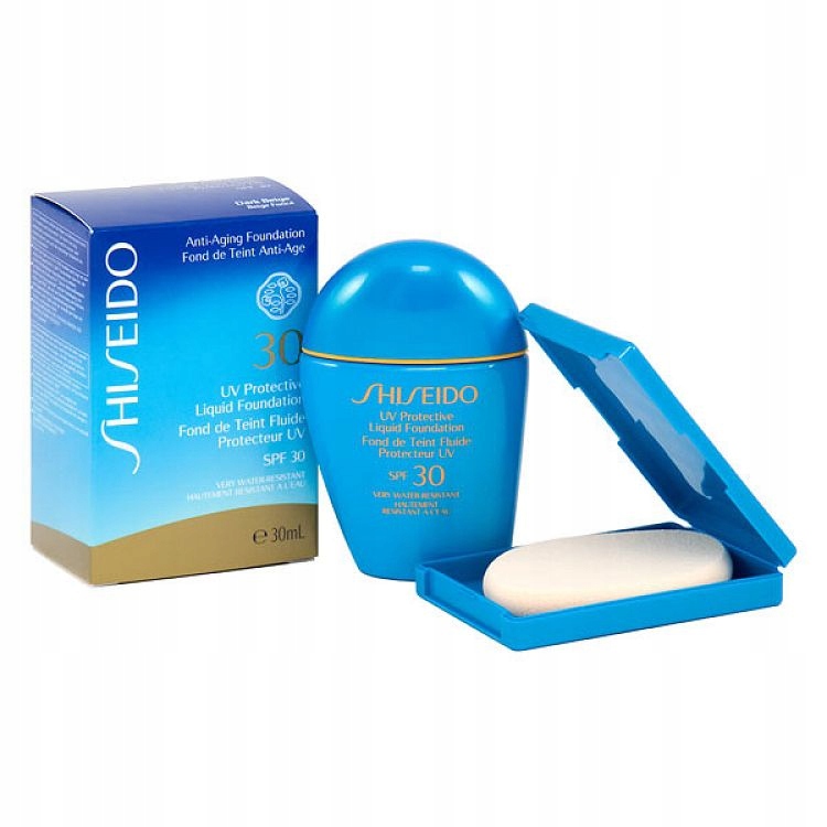 shiseido suncare uv protective liquid foundation