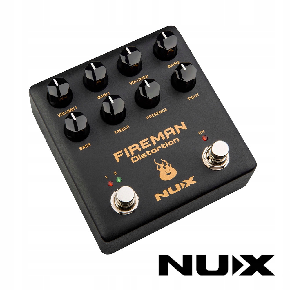NUX NDS-5 FIREMAN - MEGA efekt gitarowy distortion