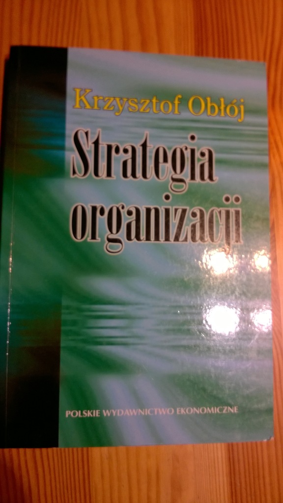 Strategia organizacji Krzysztof Obłój