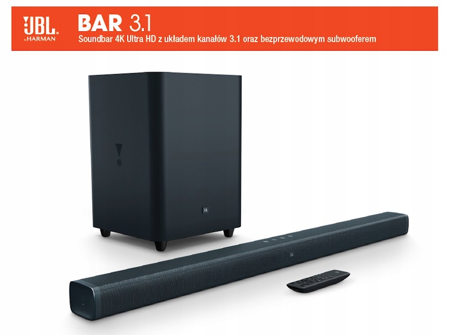 Soundbar JBL Bar 3.1