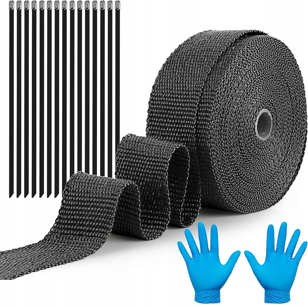 Bandaż termiczny na wydech kolektor 15M 15 taśma