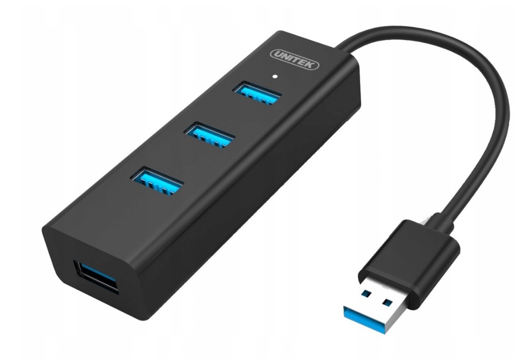 Купить АКТИВНЫЙ USB 3.0 ХАБ UNITEK Y-3089 4 ПОРТА 5 Гбит/с: отзывы, фото, характеристики в интерне-магазине Aredi.ru