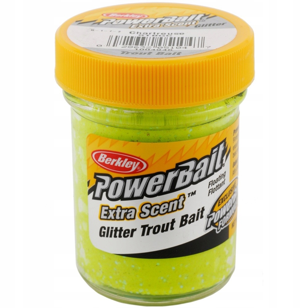 Ciasto PowerBait Select Glitter Trout Bait Berk..