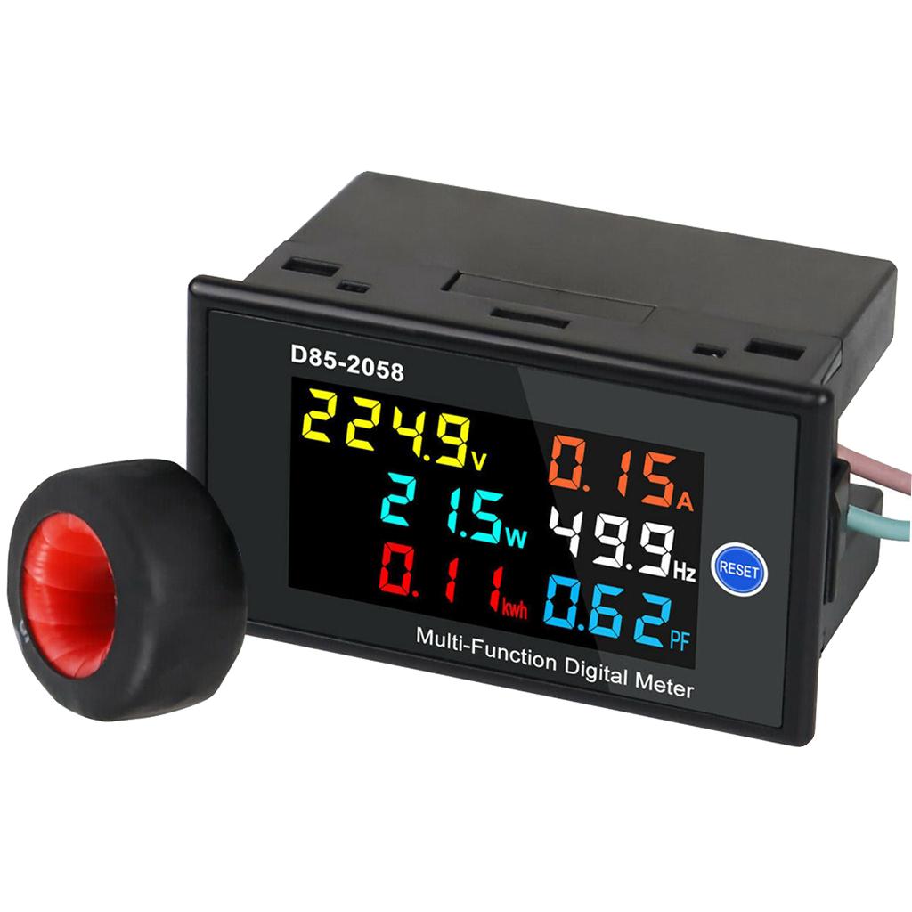 LCD AC 0-99,99A Cyfrowy miernik napięcia Volt