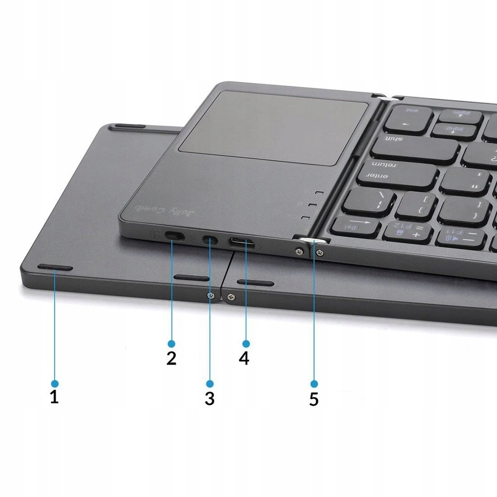 Купить Складная беспроводная Bluetooth-клавиатура: отзывы, фото, характеристики в интерне-магазине Aredi.ru