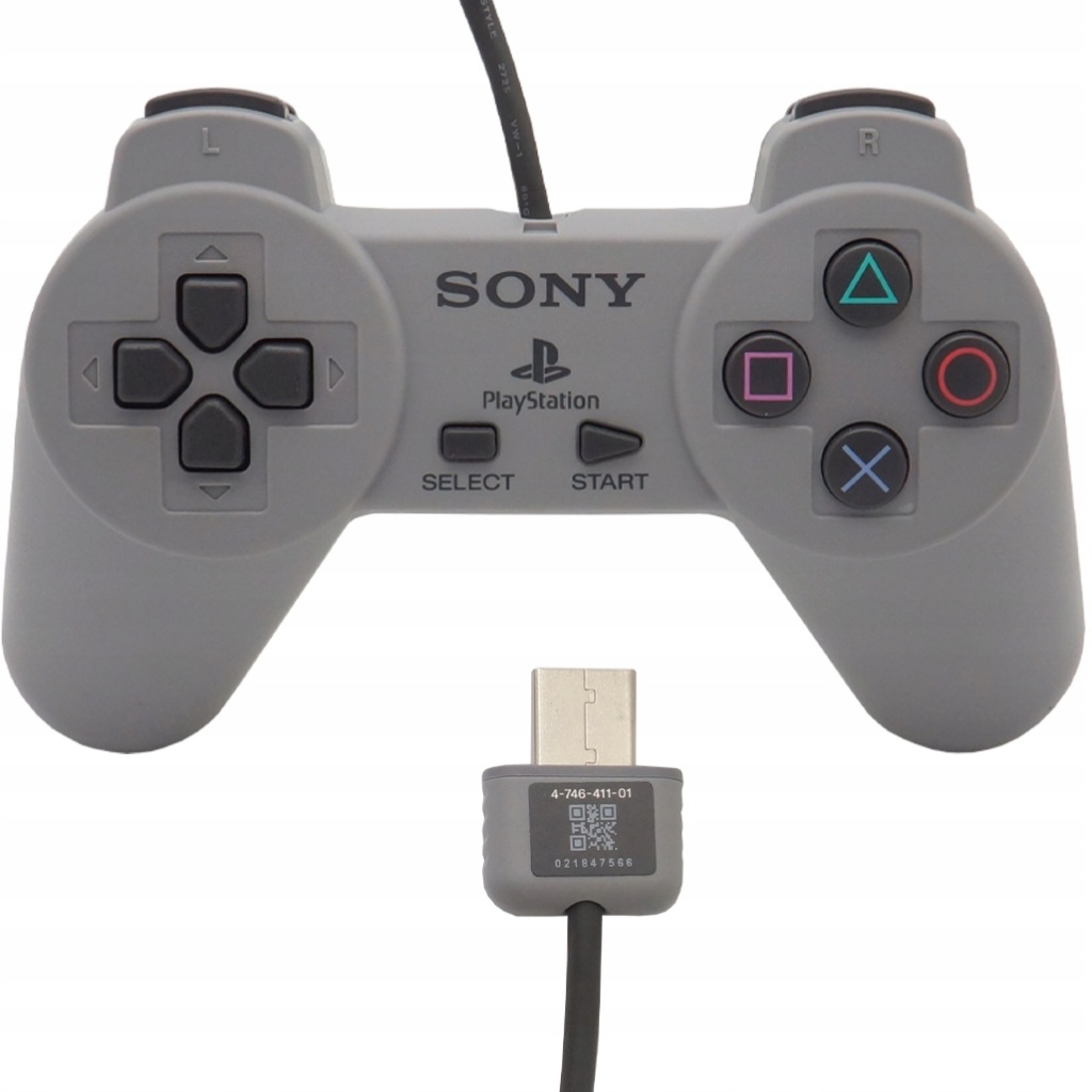 ORYGINALNY PRZEWODOWY PAD KONTROLER DO SONY PLAYSTATION PS1 SCPH-1000R