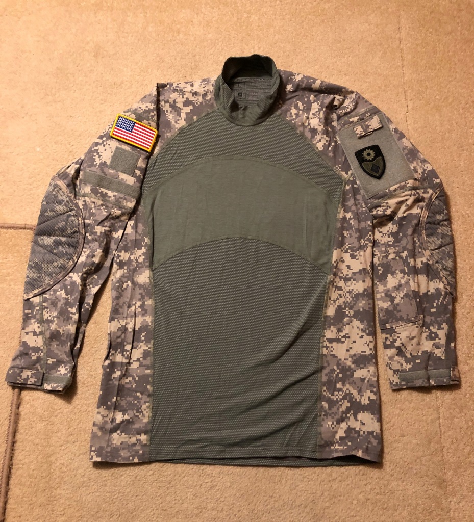 BLUZA COMBAT SHIRT ACU UCP US ARMY L +gratisy