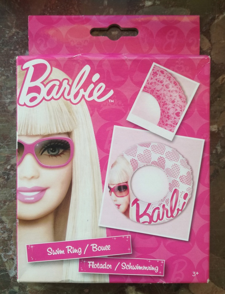 KÓŁKO DO PŁYWANIA BARBIE