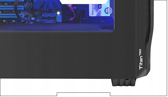 Купить Игровой корпус GENESIS TITAN 750 BLUE 4-FAN WINDOW: отзывы, фото, характеристики в интерне-магазине Aredi.ru