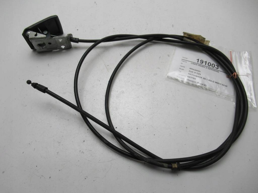 LINKA MASKI Z DŹWIGNIĄ Mitsubishi Colt VI CZ3 7697430710