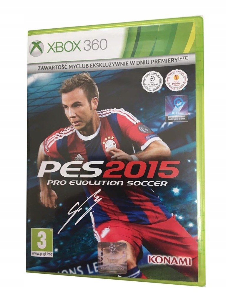 PES 2015 Pro Evolution Soccer X360