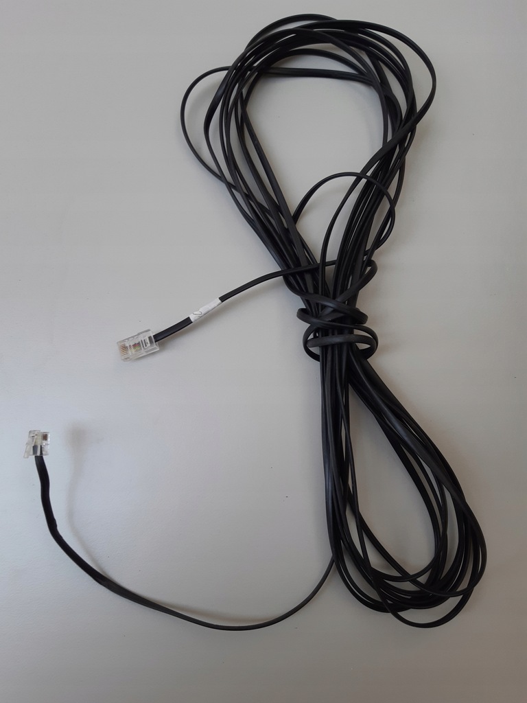 Kabel przejściówka z 6p4c na RJ45 LAN