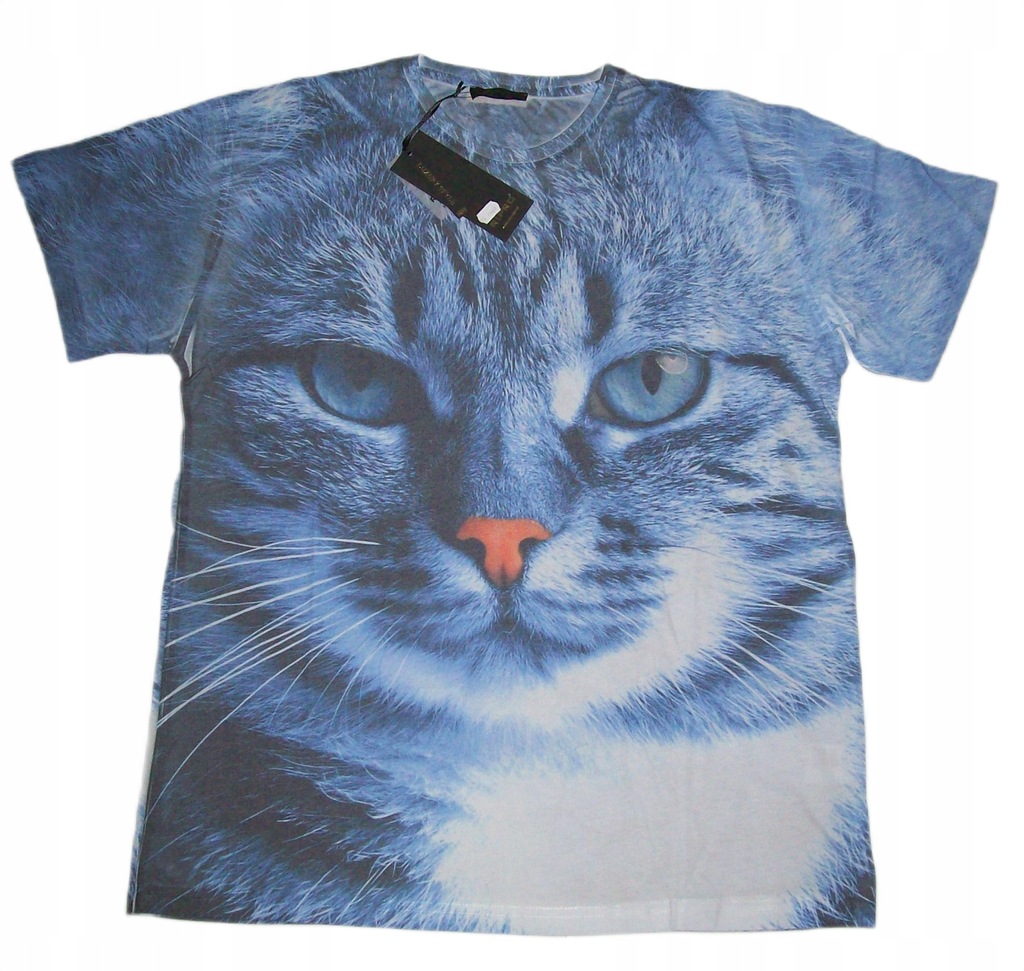 NOWY T-SHIRT KOSZULKA RIPRO LUXURY STYLE KOT XL