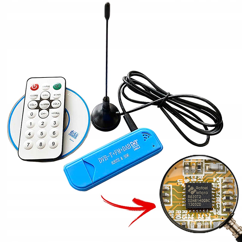 Купить _DVB-T тюнер RTL2832U R820T2 SDR радар-сканер от PL: отзывы, фото, характеристики в интерне-магазине Aredi.ru