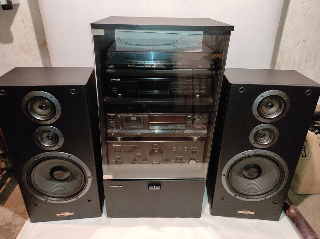 TECHNICS SU-V900 + RS-B965 + SLQD33+PIOONER CS-997