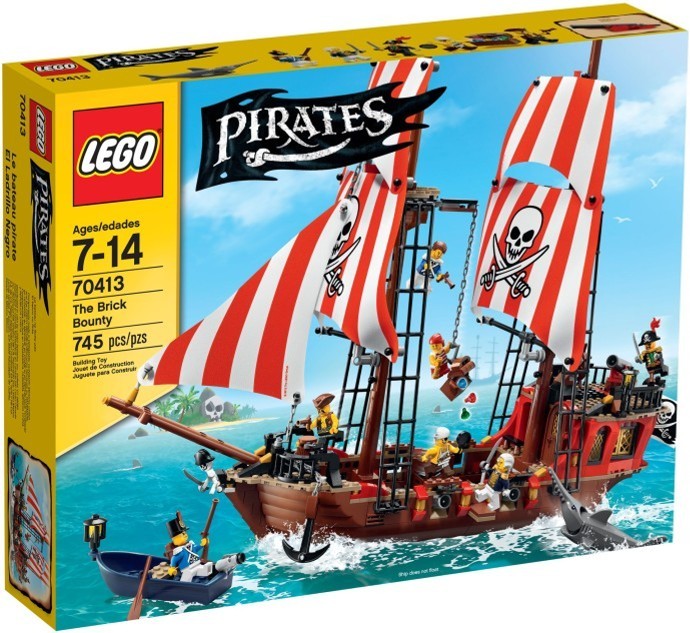 effektivitet Lille bitte Udtale Lego Pirates 70413 Statek Piracki Nowy Piraci - 5477865839 - oficjalne  archiwum Allegro