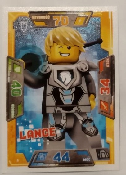 Karty Lego Nexo Knighs 6 Lance