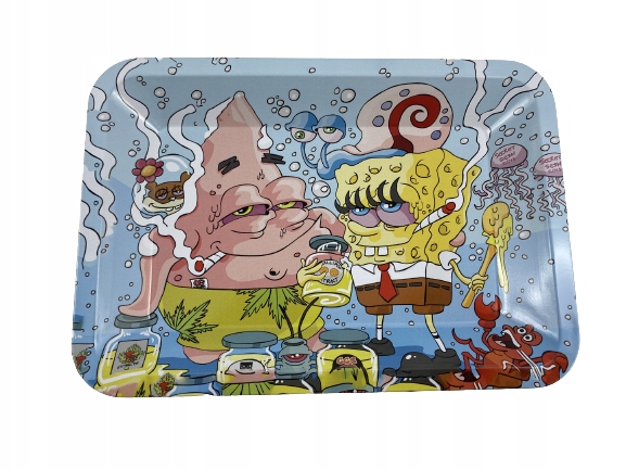 TACKA METALOWA SPONGEBOB 18 x 14cm