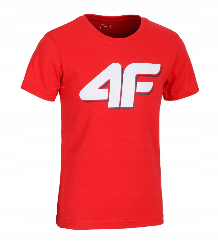 4F JUNIORSKI T-SHIRT BAWEŁNA JTSM009A Z19 / 128