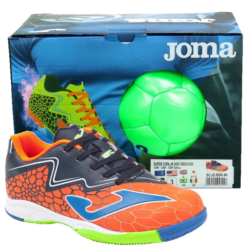 Buty halowe JOMA SUPER COPA JR 808 IN + PIŁKA #28