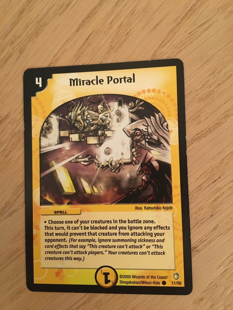 Miracle Portal 11/55 Dual Masters