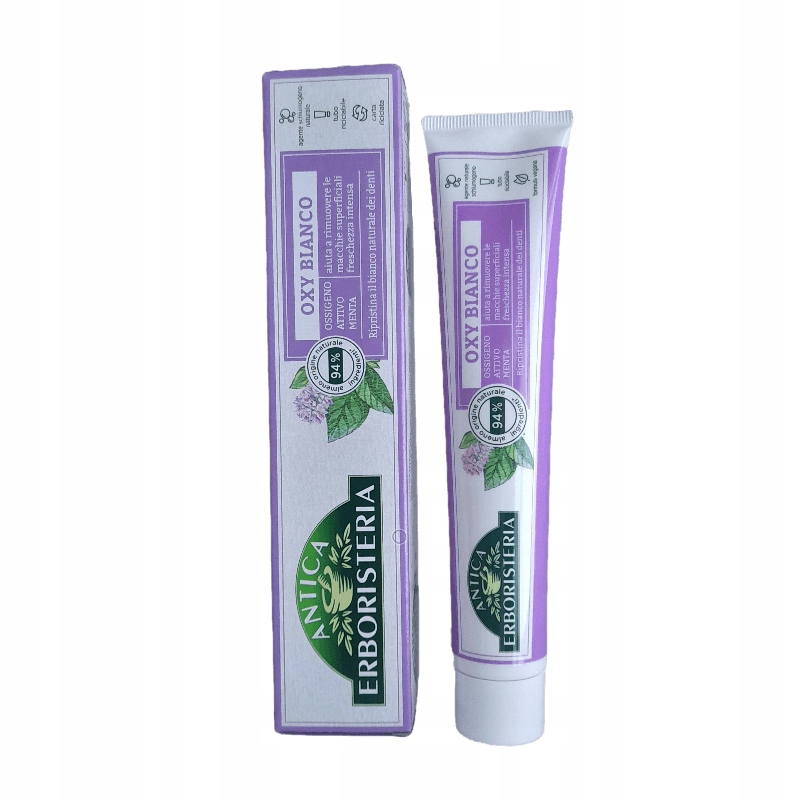 Antica Oxi Bianco whitening toothpaste 75ml