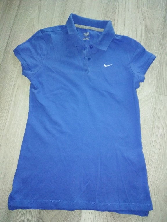 * Damskie polo NIKE niebieskie roz. M *