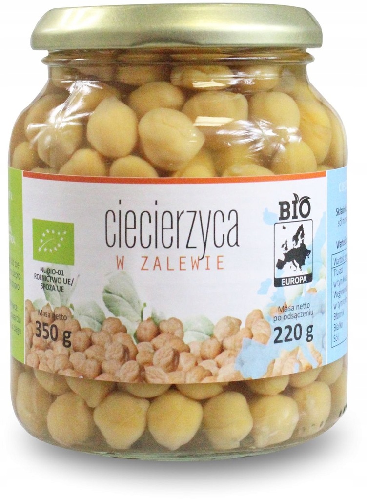 CIECIERZYCA W ZALEWIE BIO 350 g (220 g) BIO PLANET