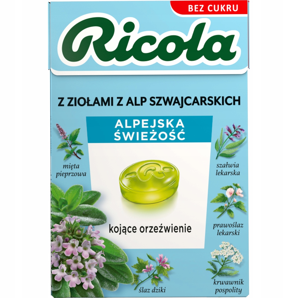 Ricola Alpejska Świeżość 27,5g