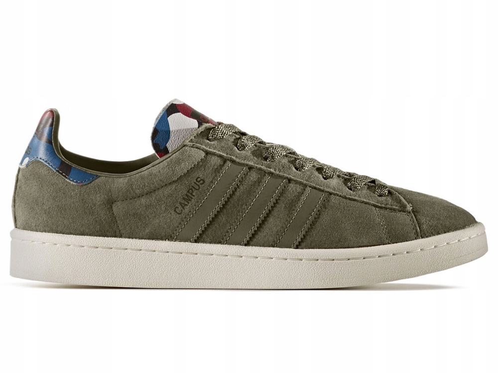 Oliwkowe Trampki Męskie Buty ADIDAS CAMPUS BB0077